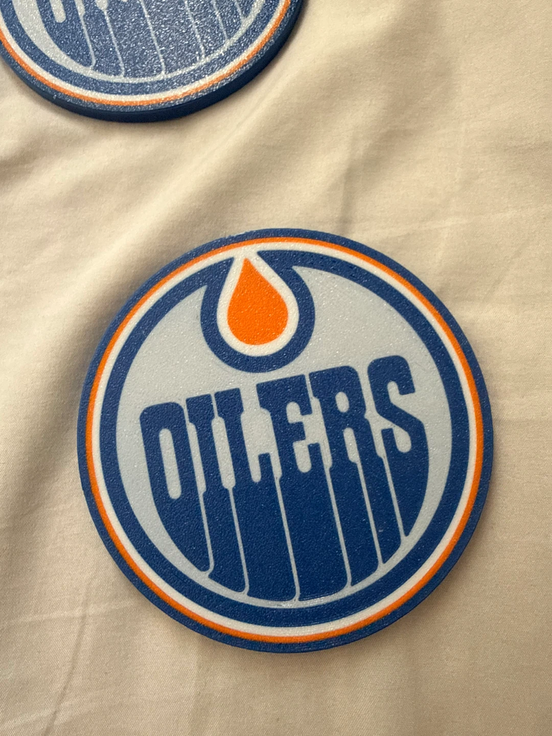 Edmonton Oilers 3D Printed Coasters - photo 3