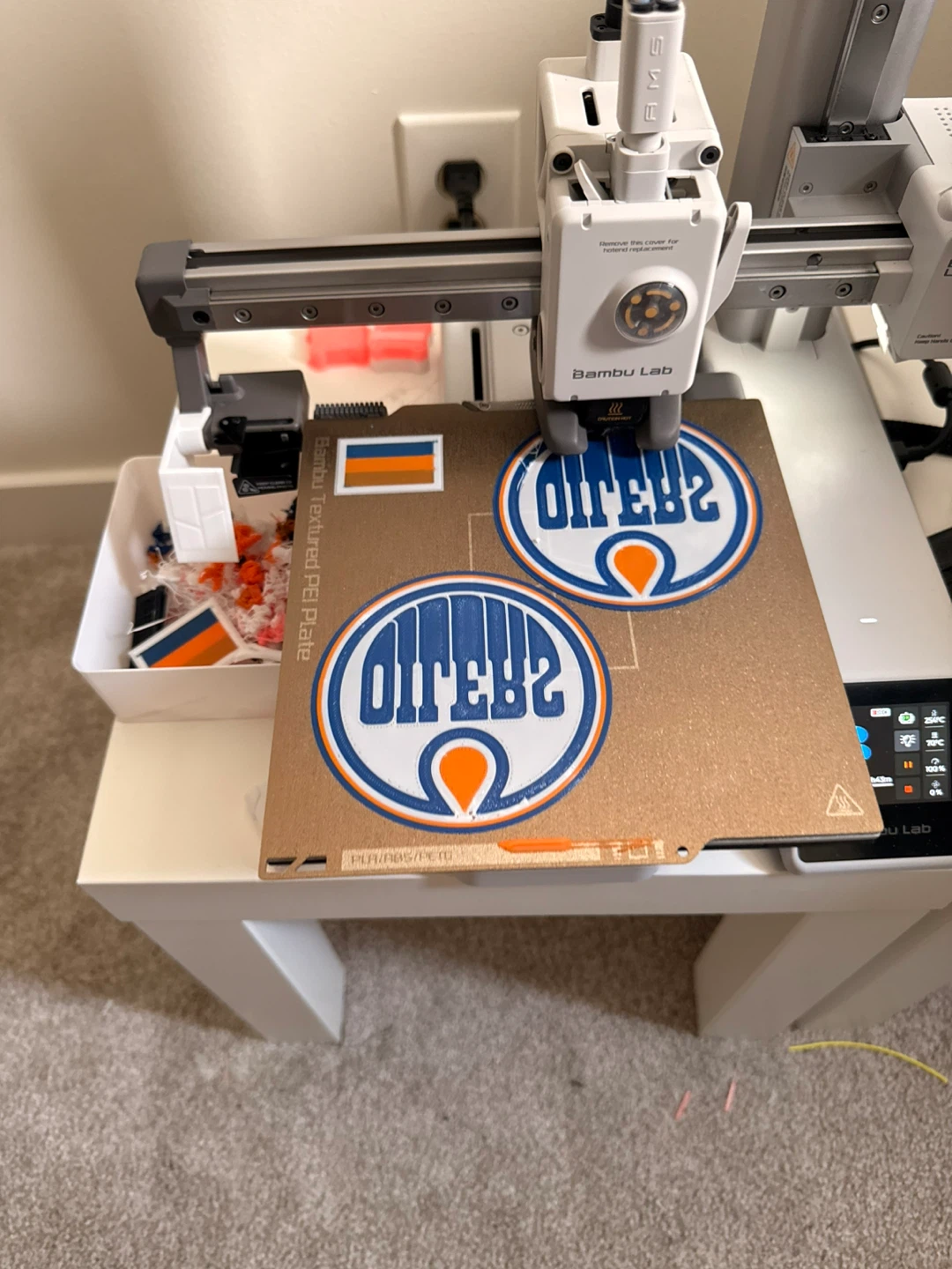 Edmonton Oilers 3D Printed Coasters - photo 4
