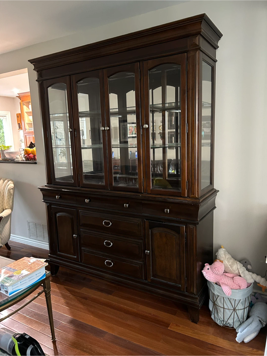 Large China cabinet