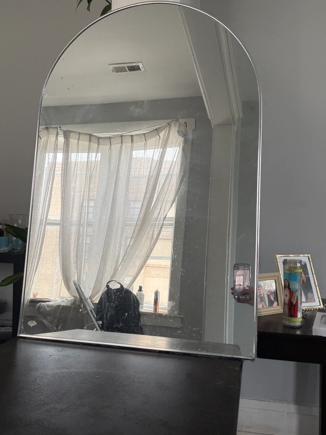 Arched Wall Mirror - photo 2