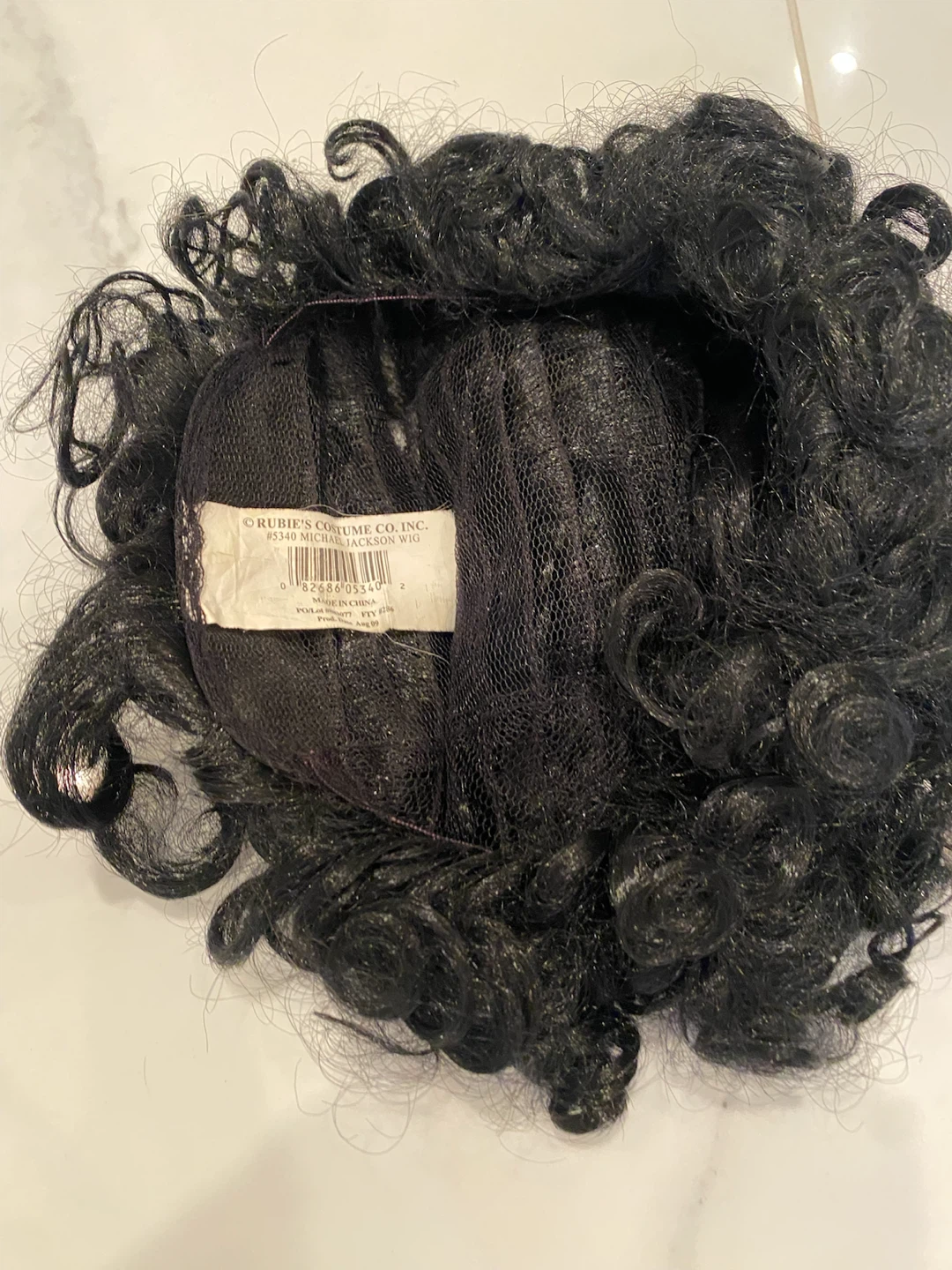 Rubie's Michael Jackson Costume Wig and Glove Set - photo 2
