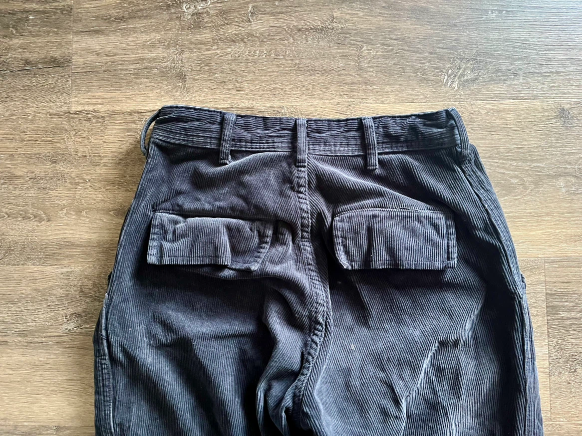 J. Galt Charcoal Corduroy Pants - photo 4