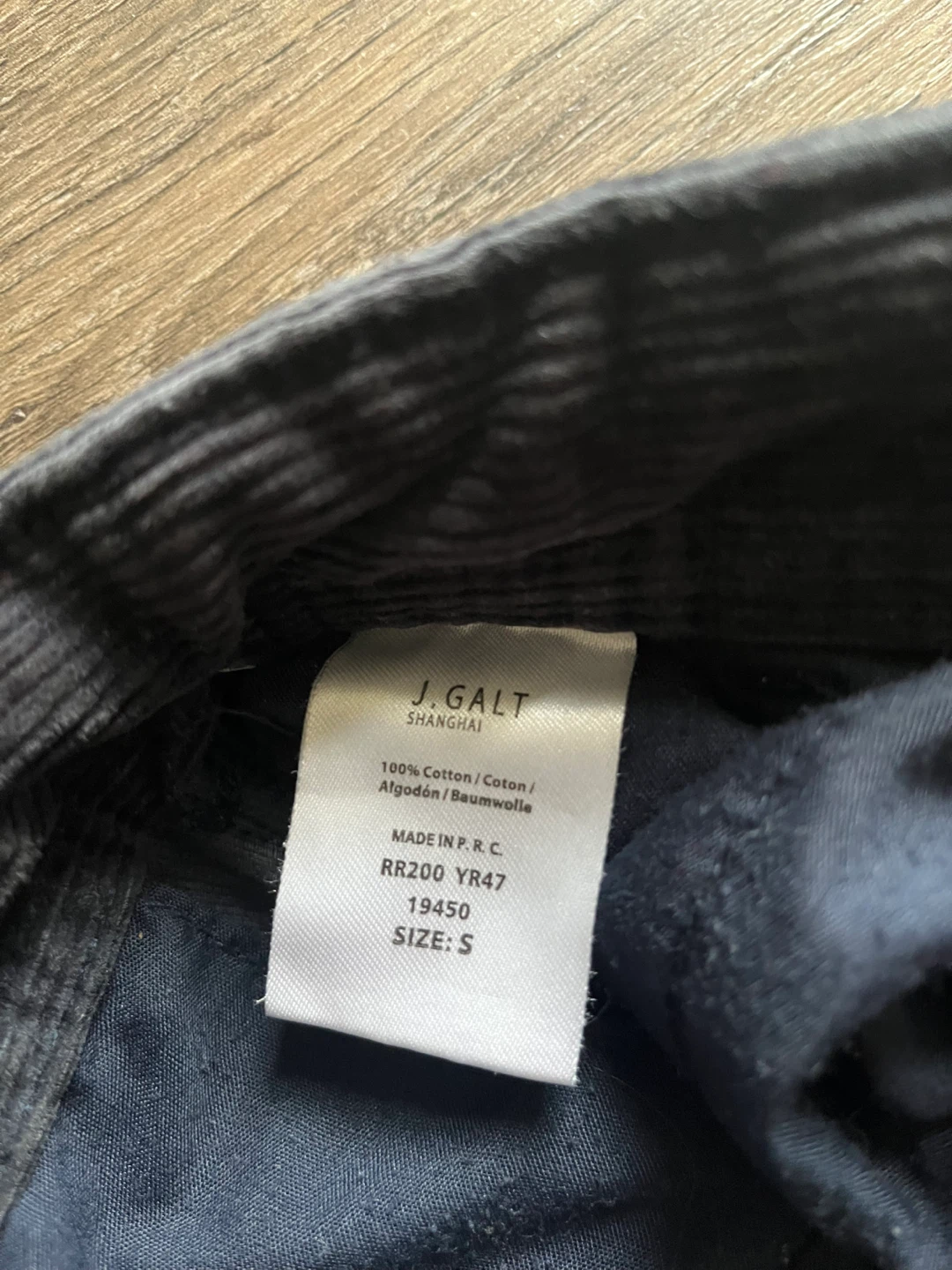 J. Galt Charcoal Corduroy Pants - photo 5