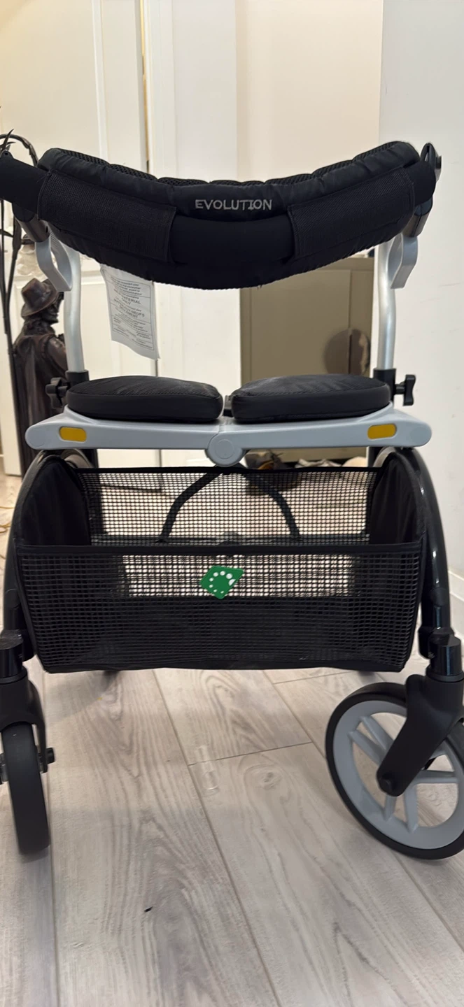Evolution Premium Rollator Walker with Padded Seat - photo 3