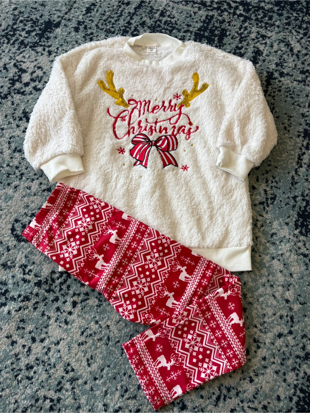 SHEIN Christmas outfit Set 5Y