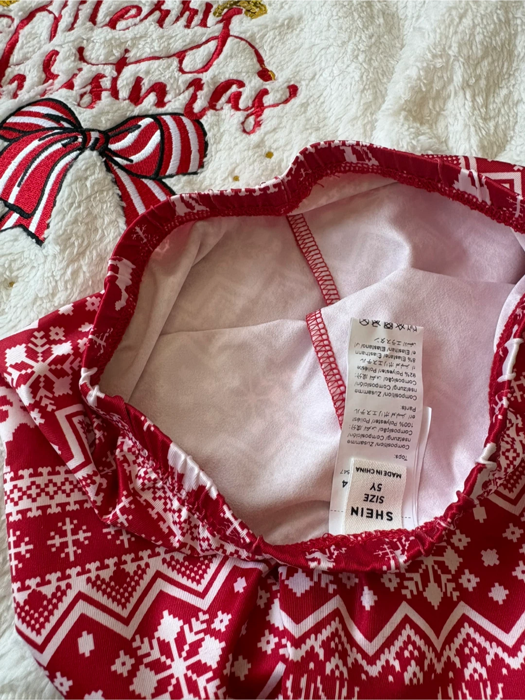 SHEIN Christmas outfit Set 5Y - photo 4