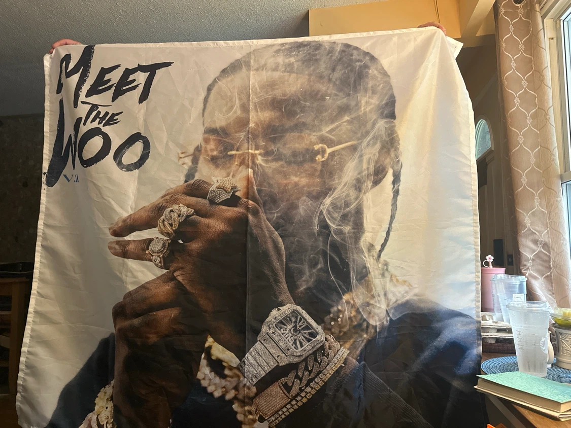 Pop Smoke Meet The Woo V.2 Wall Tapestry