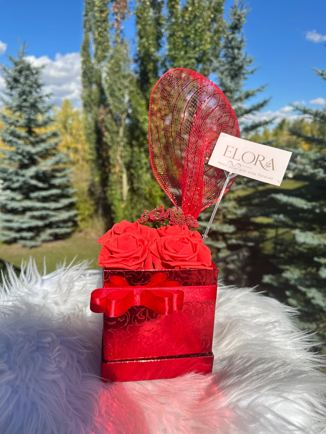 ELORA | Handmade Artificial Flower Gift Boxes 🎁🌹
