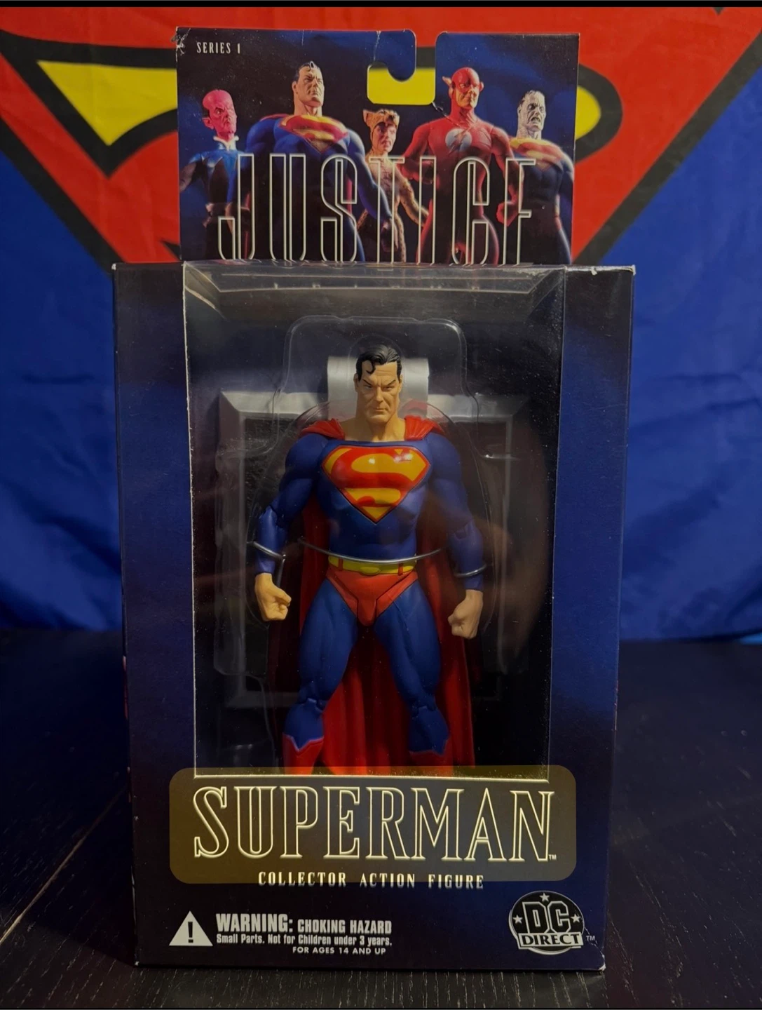 DC Direct Justice Series 1 Superman Action Figure