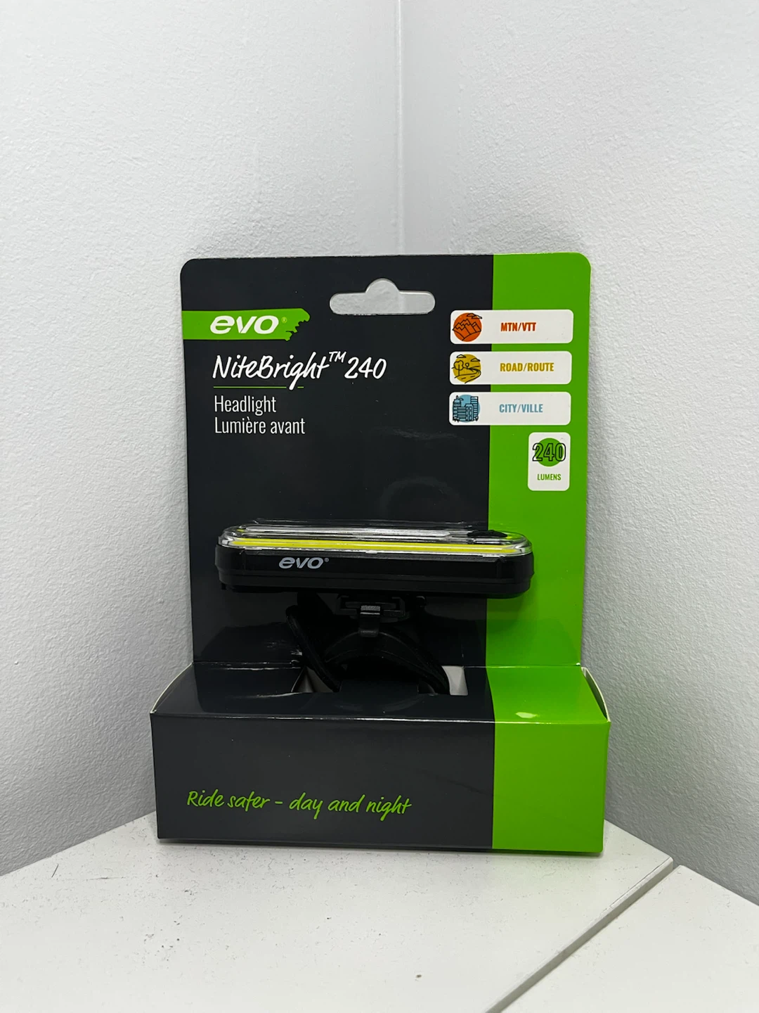 Evo NiteBright 240 Bicycle Headlight