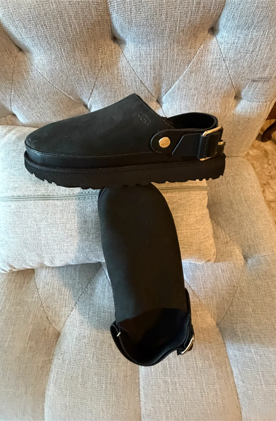 NEW UGG Goldenstar Villa Clog in Black size 11 - photo 4
