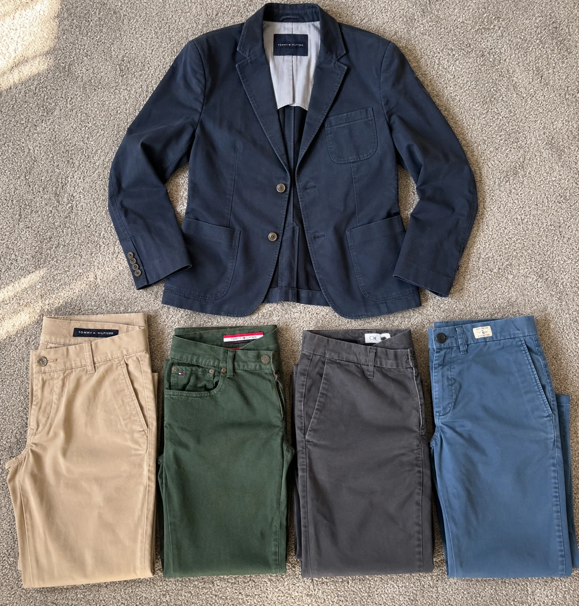 NEED GONE ASAP‼️Designer cotton Men pans and jacket Bundle 🏈