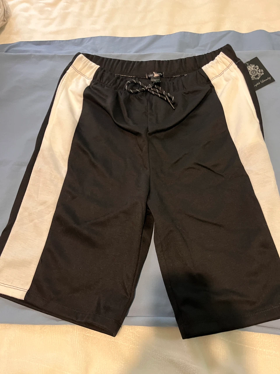 English Laundry Black and White Shorts
