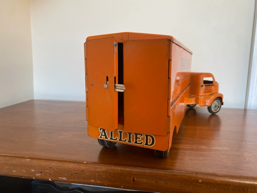 1950s Allied Steel Toy Moving Truck - photo 5