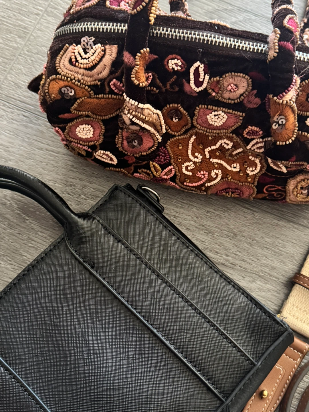 Three assorted handbags from Zara - photo 2