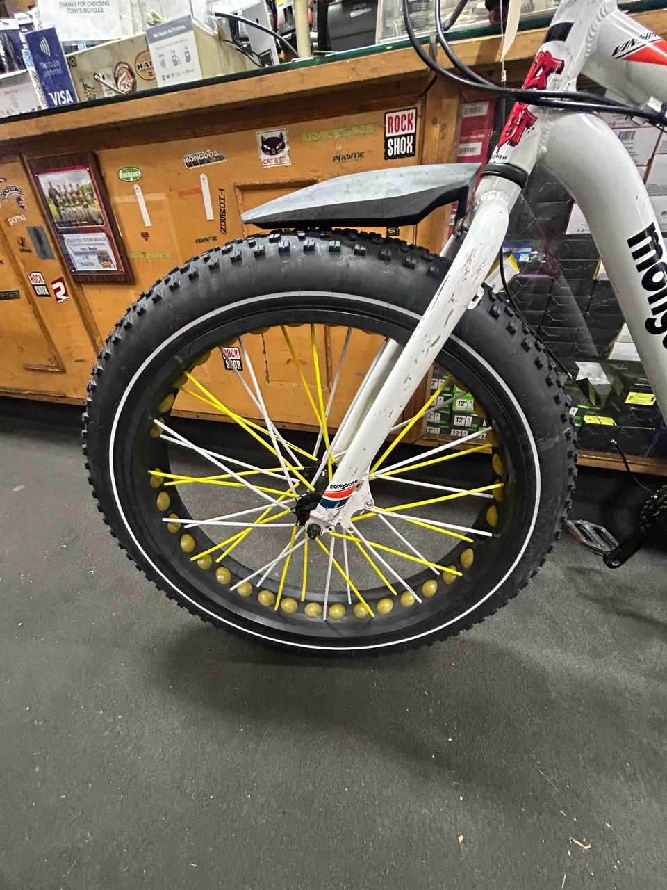 Mongoose Fat Tire Bike White - photo 3
