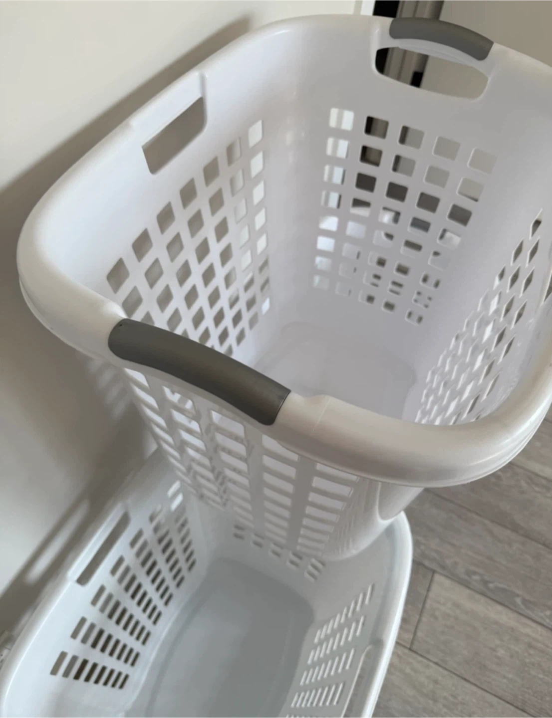 Set of 3 Plastic Laundry Baskets - photo 4