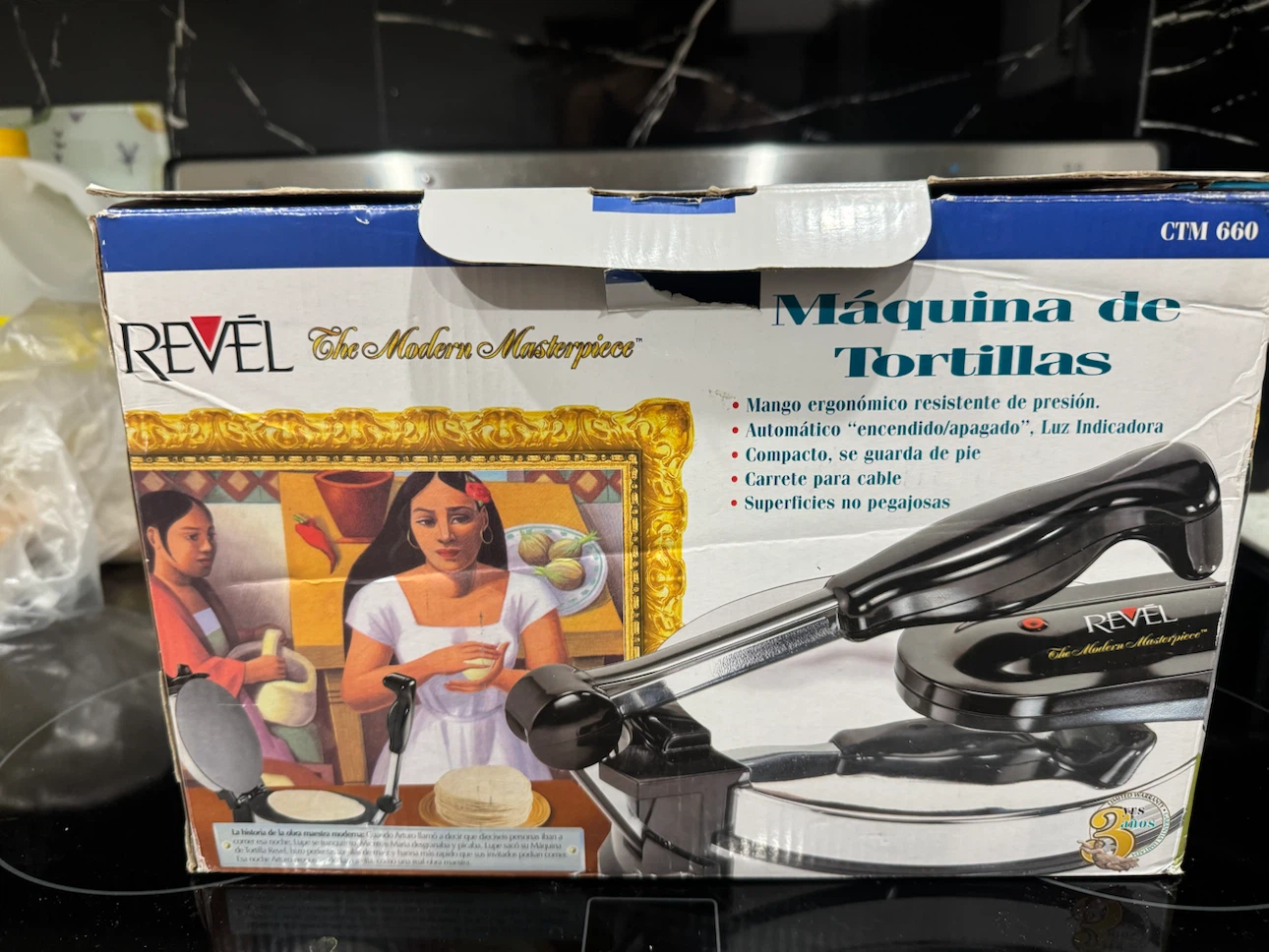 Revel The Modern Masterpiece Tortilla Maker CTM 660 - photo 3