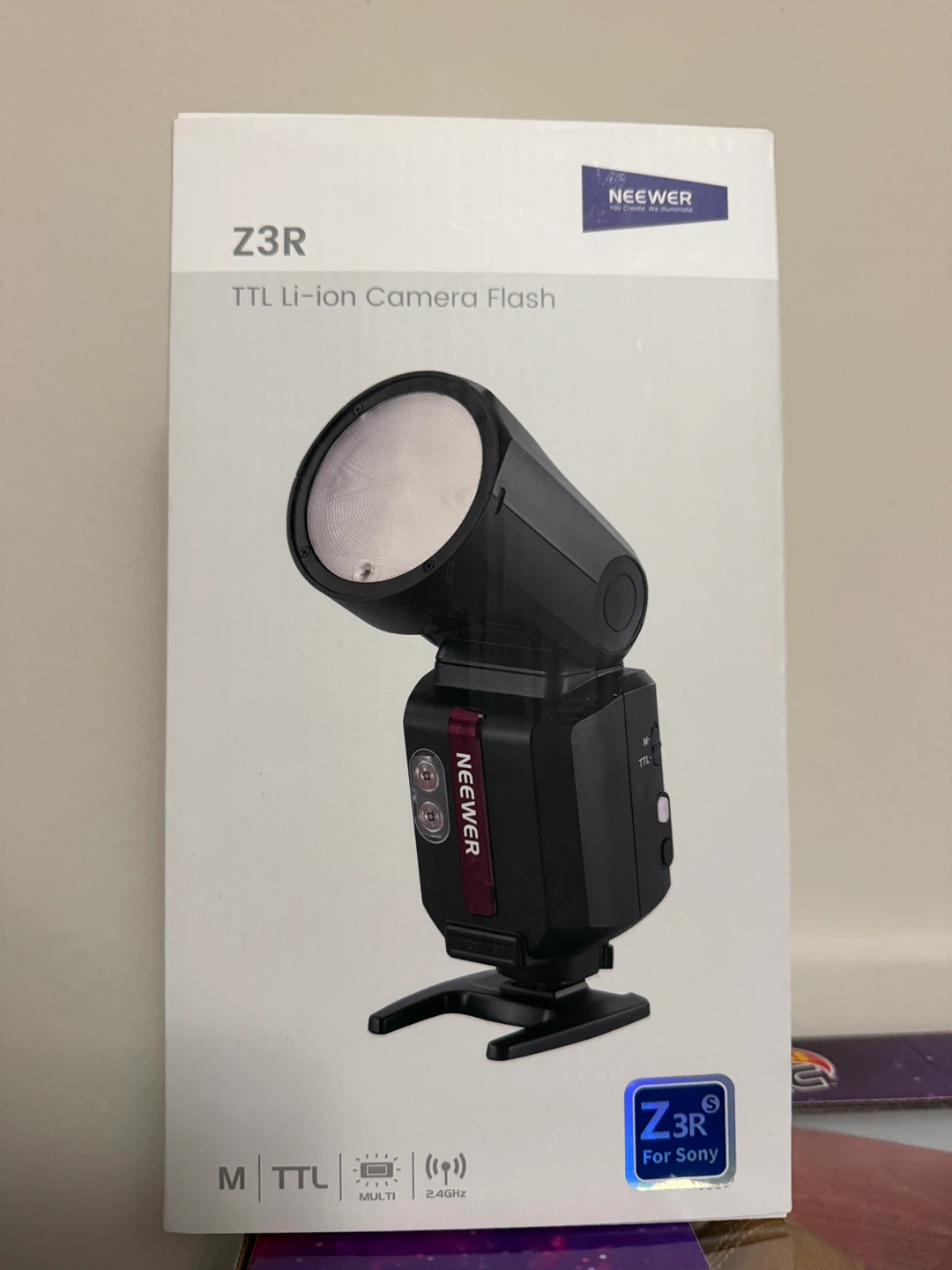 NEEWER Z3R-S 100Ws Round Head TTL Flash for Sony