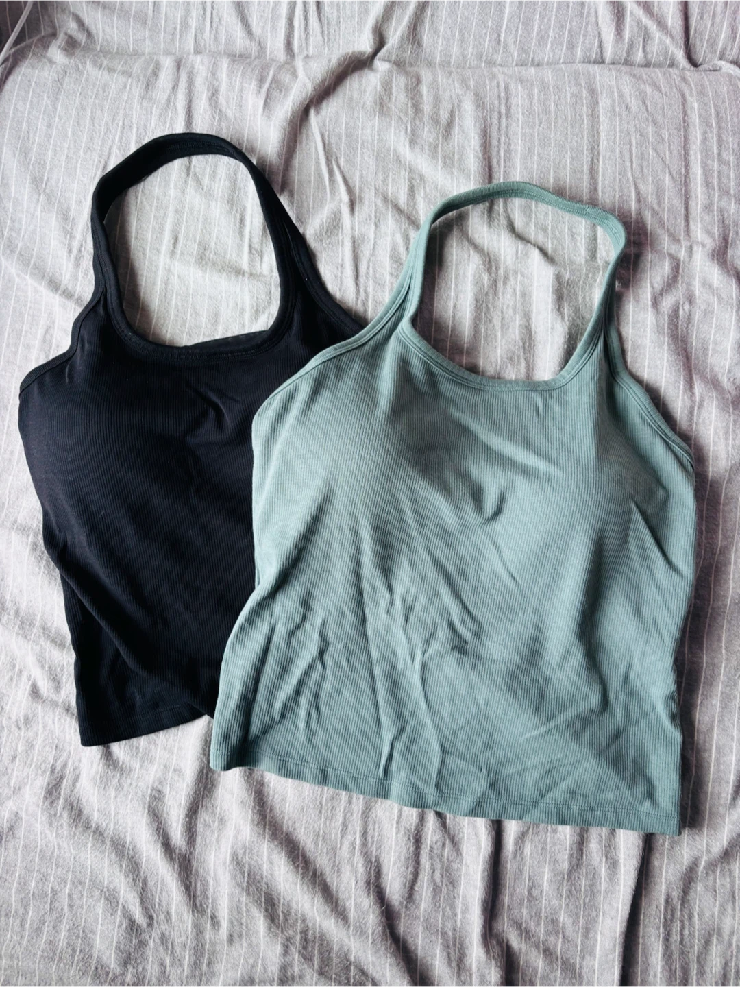 Uniqlo Ribbed Cropped Bra Tops (Set of 5) - photo 3