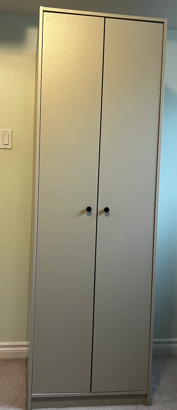 Two-Door Wardrobe Closet