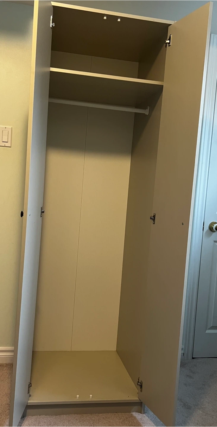 Two-Door Wardrobe Closet - photo 2