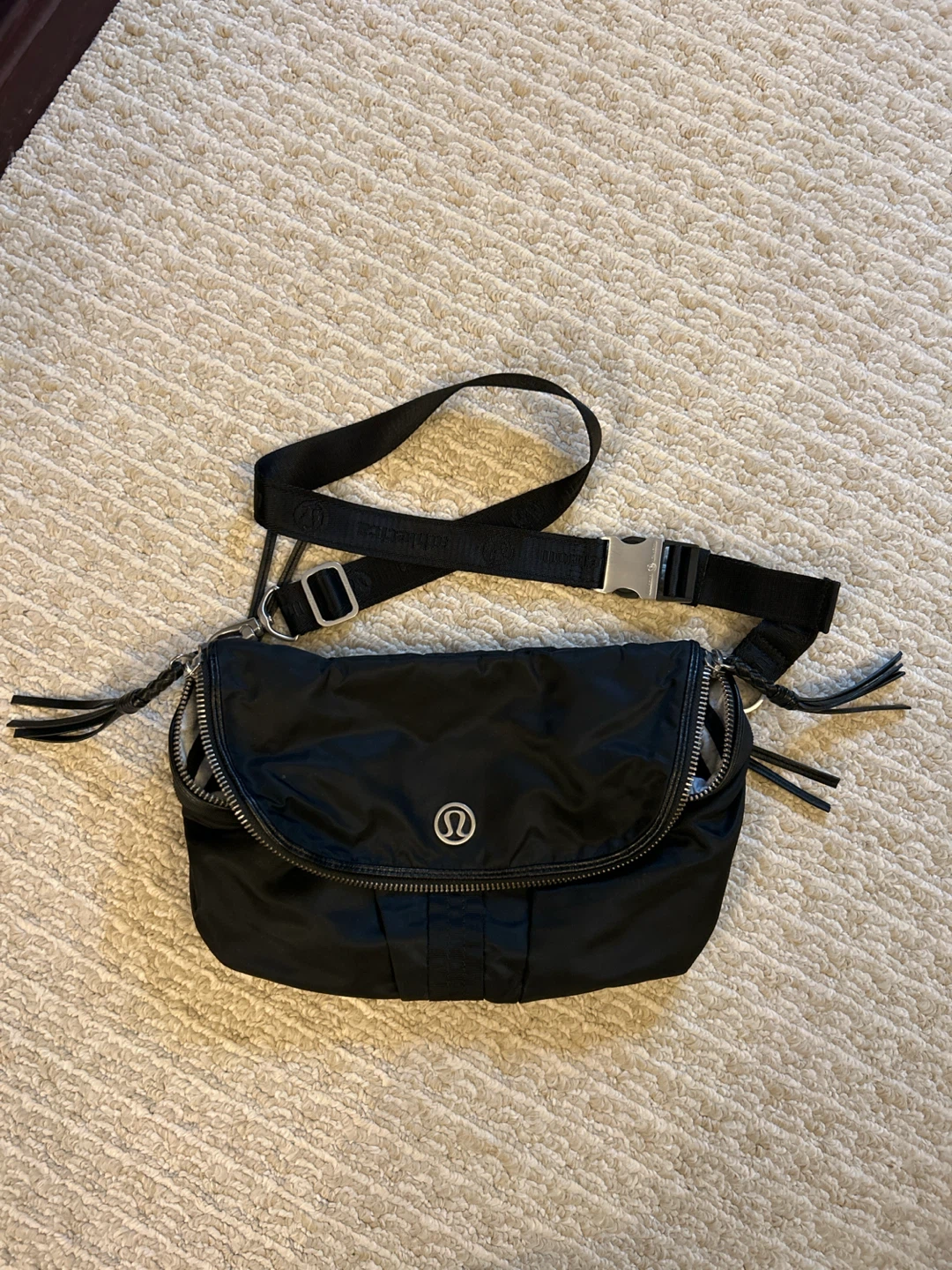 Lululemon Black Crossbody Bag