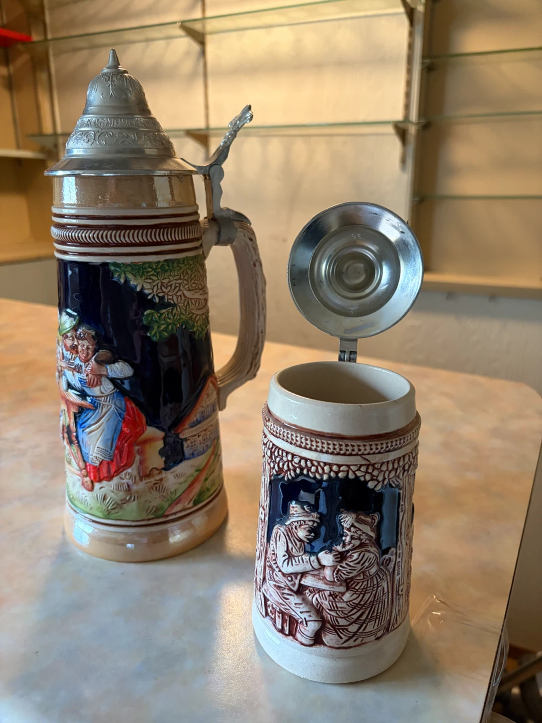 Two King Original German Beer Steins