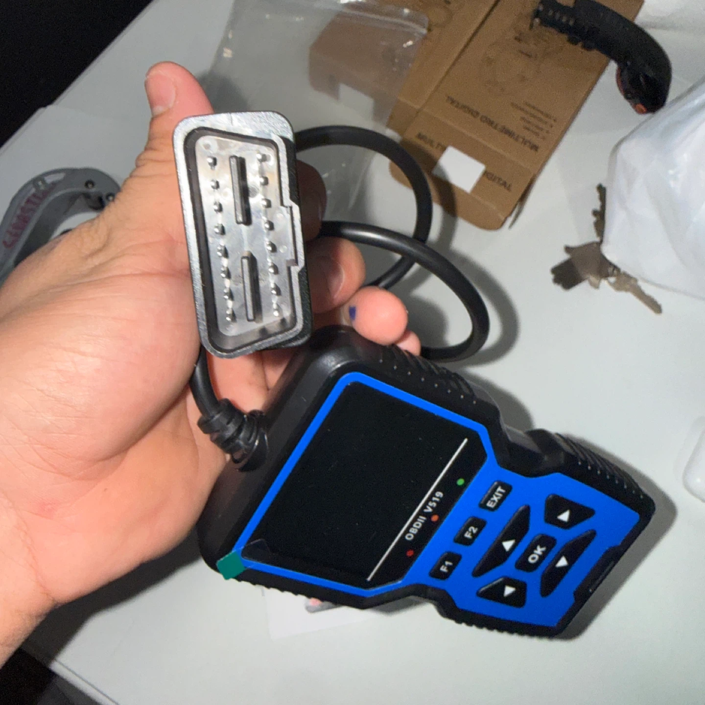 OBDII V519 Car Diagnostic Scan Tool - photo 4