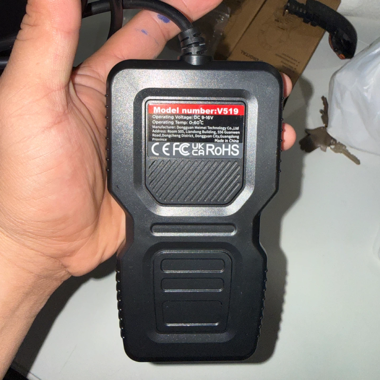OBDII V519 Car Diagnostic Scan Tool - photo 3
