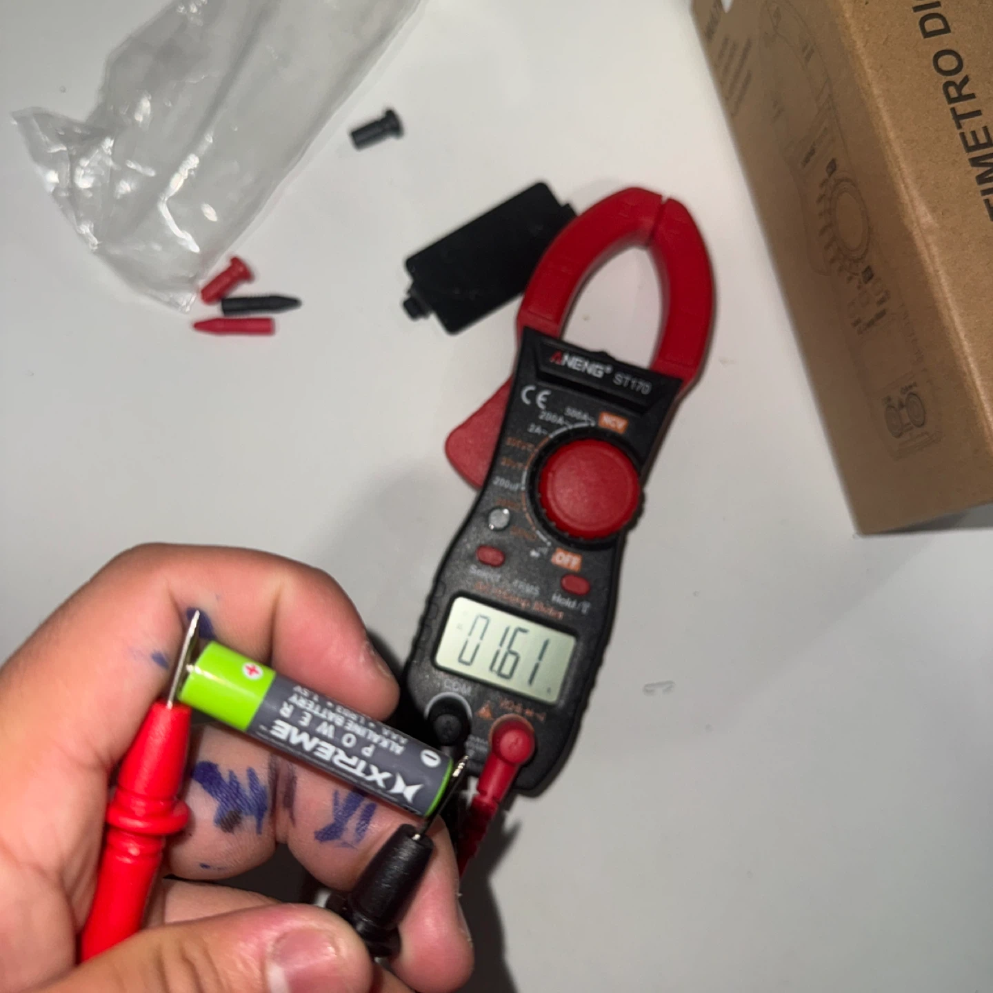 ANENG ST170 Digital AC Clamp Meter - photo 3