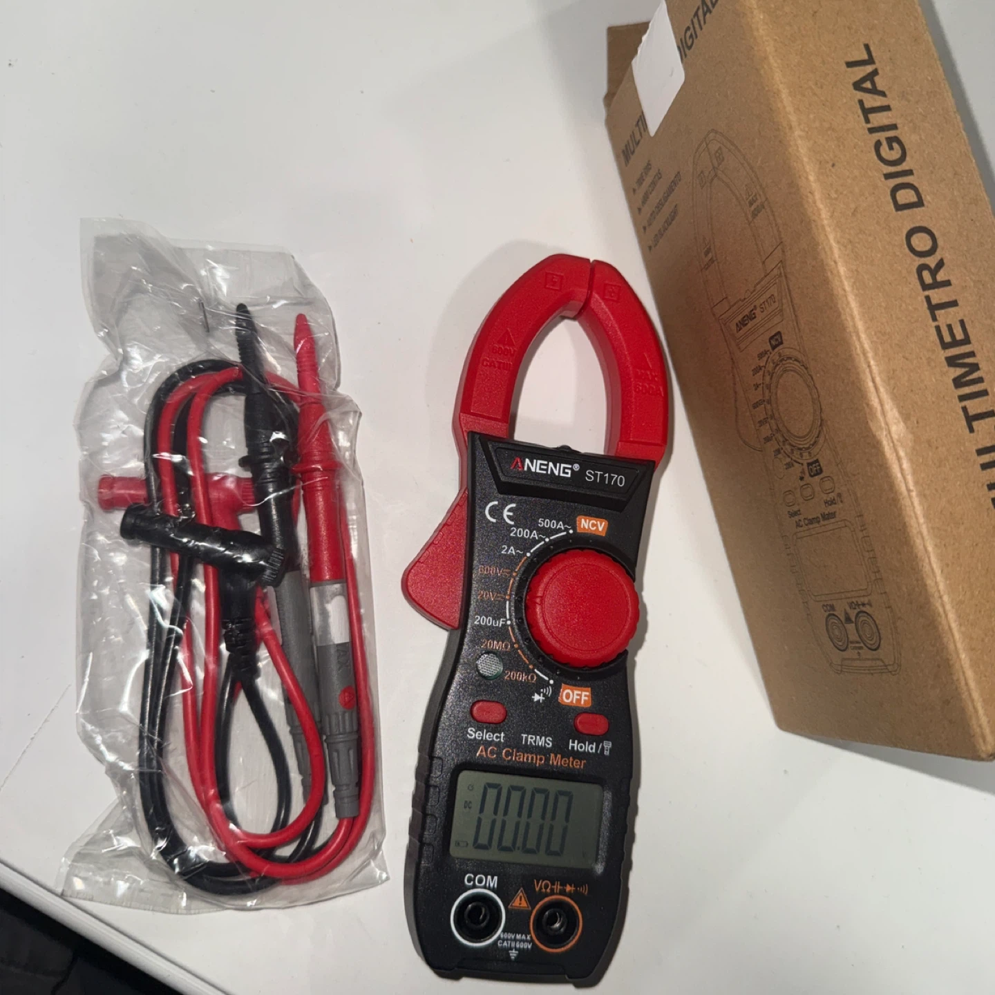 ANENG ST170 Digital AC Clamp Meter - photo 2