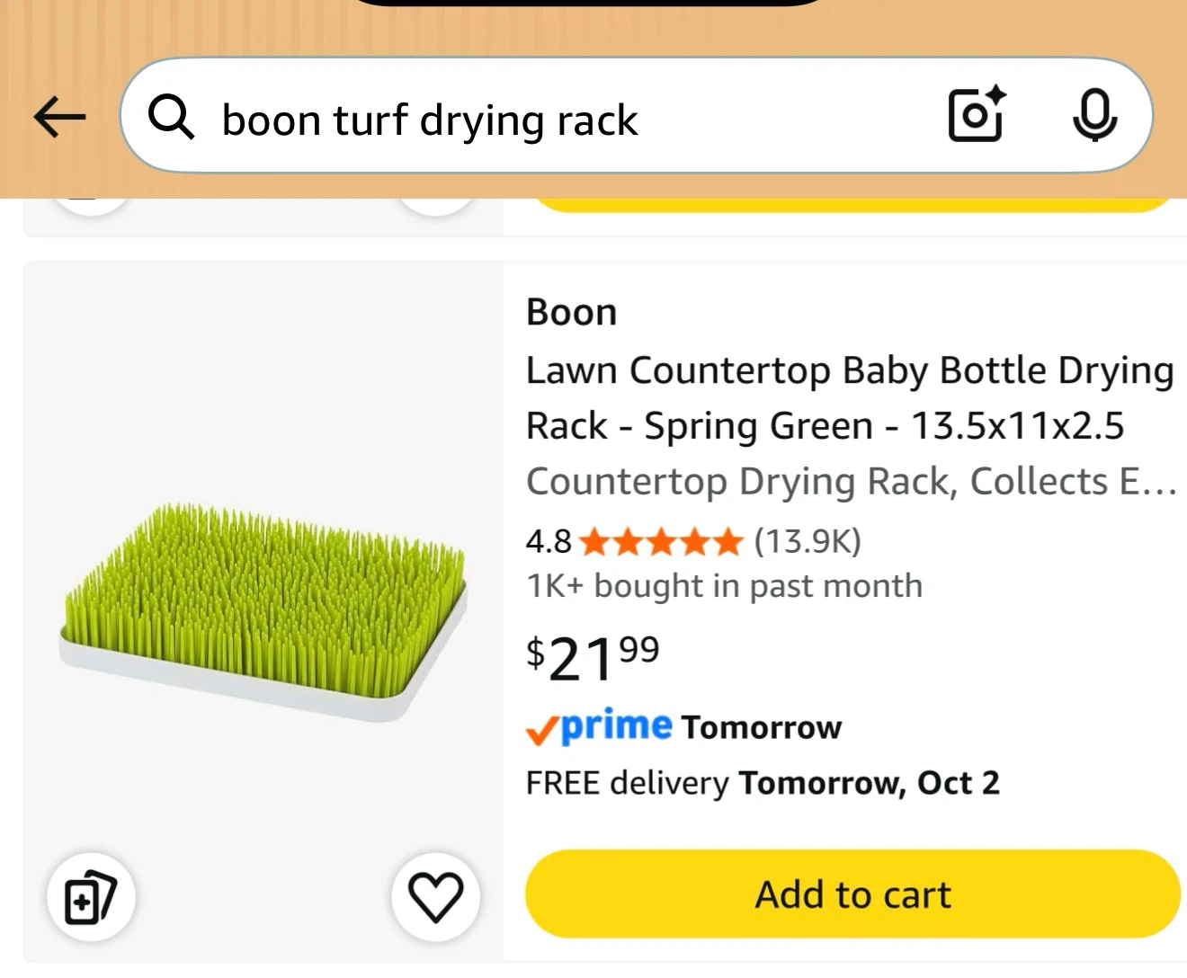 Boon Turf Countertop Drying Rack - photo 2