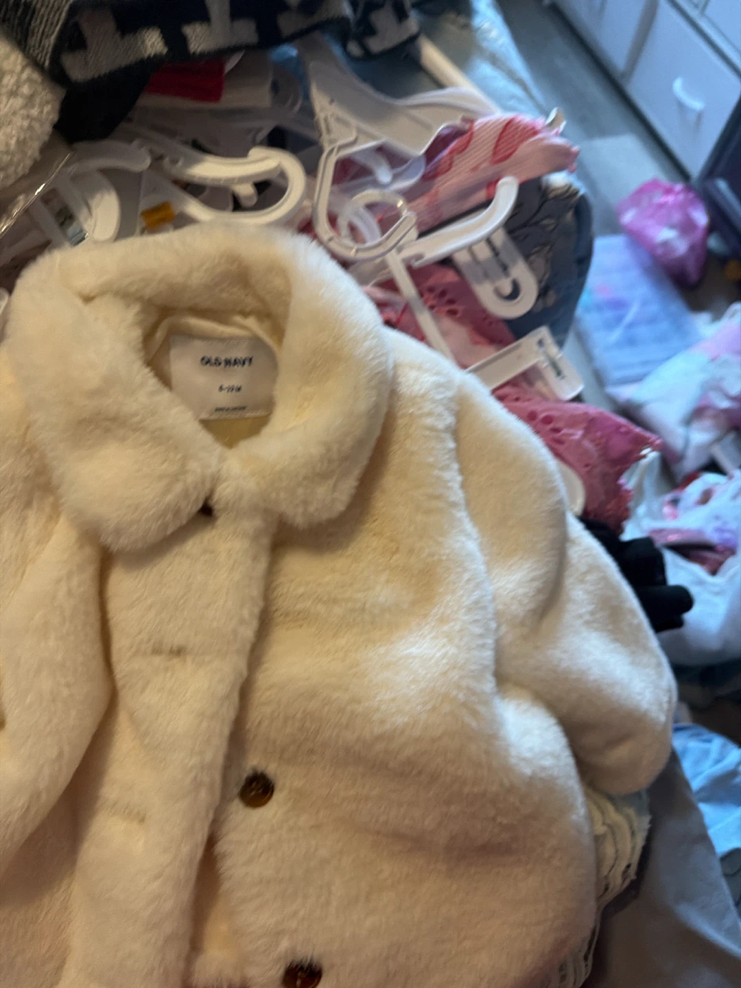 Old Navy Faux Fur Coat