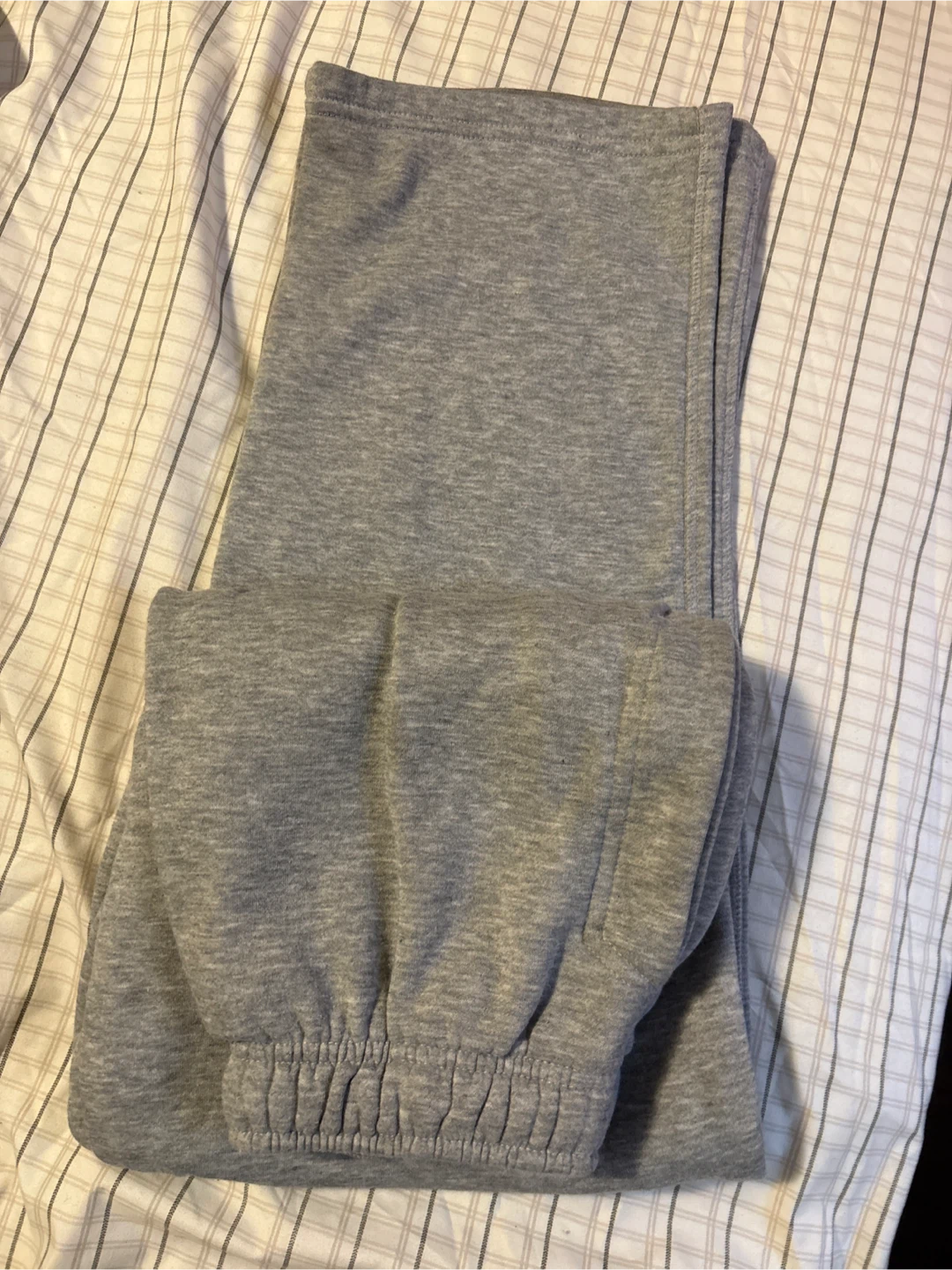 Grey sweatpants