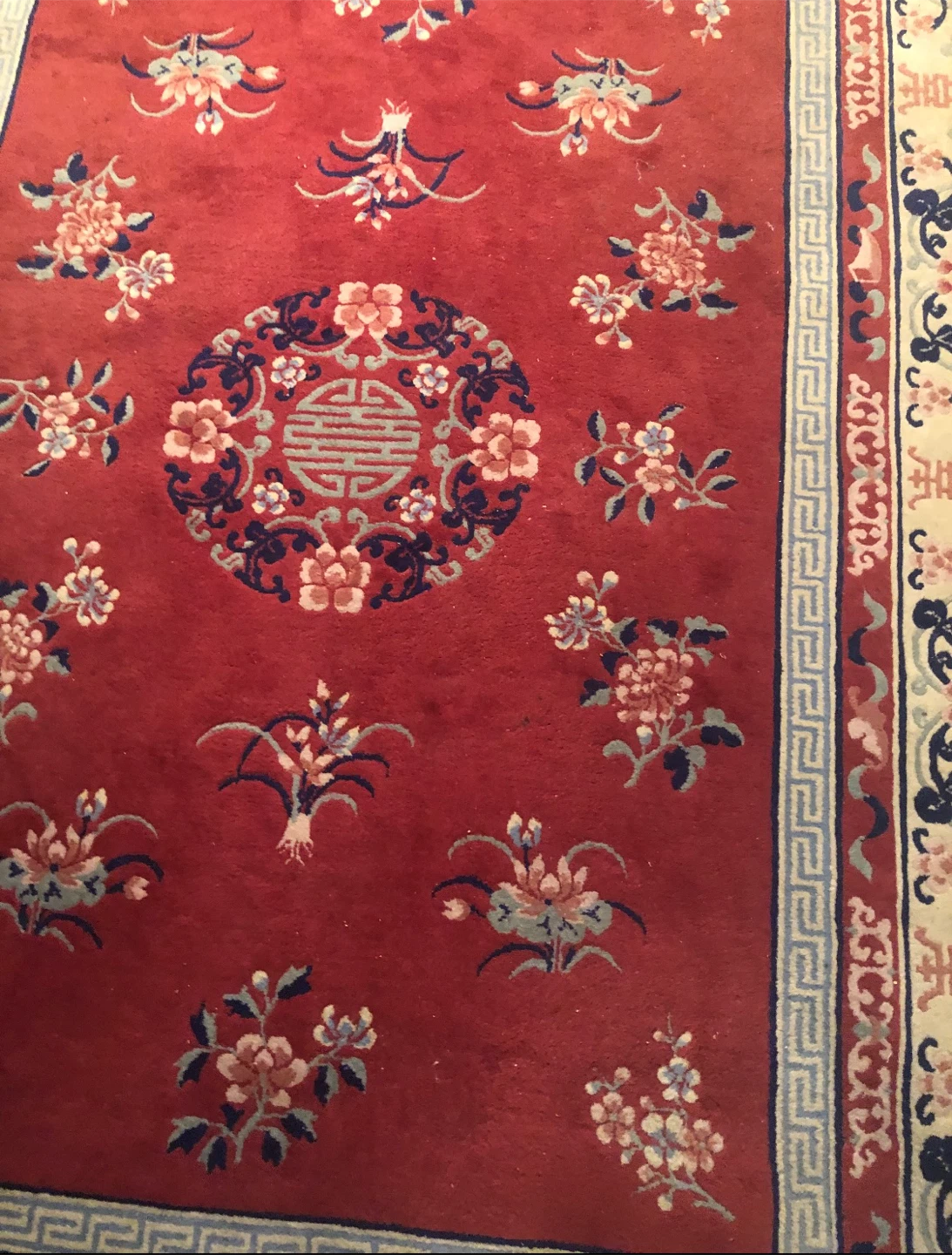 Vietnamese Vintage Wool Area Rug 6’x8’ - photo 2