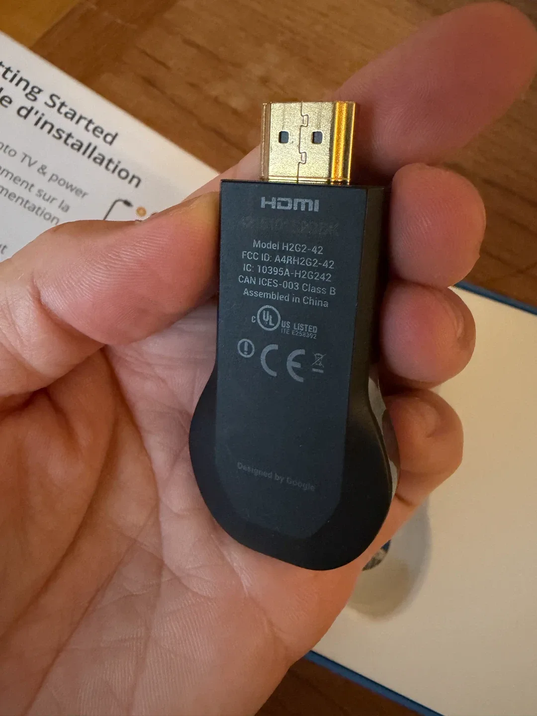 Google Chromecast Media Streaming Device - photo 2