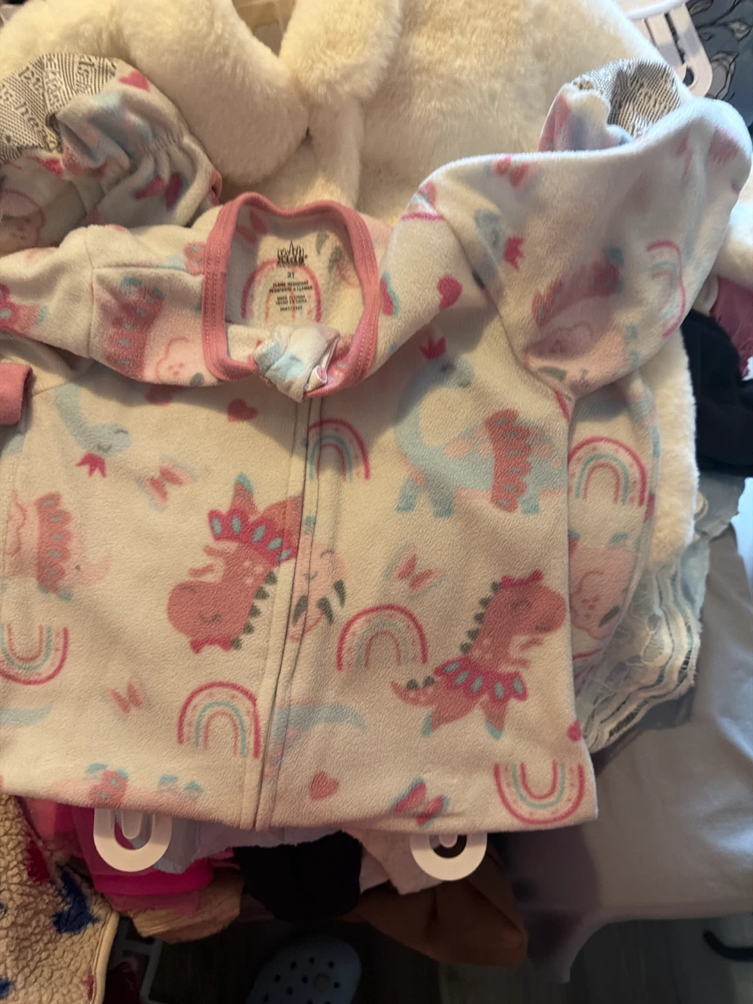 Toddler Fleece Pajamas Size 3T