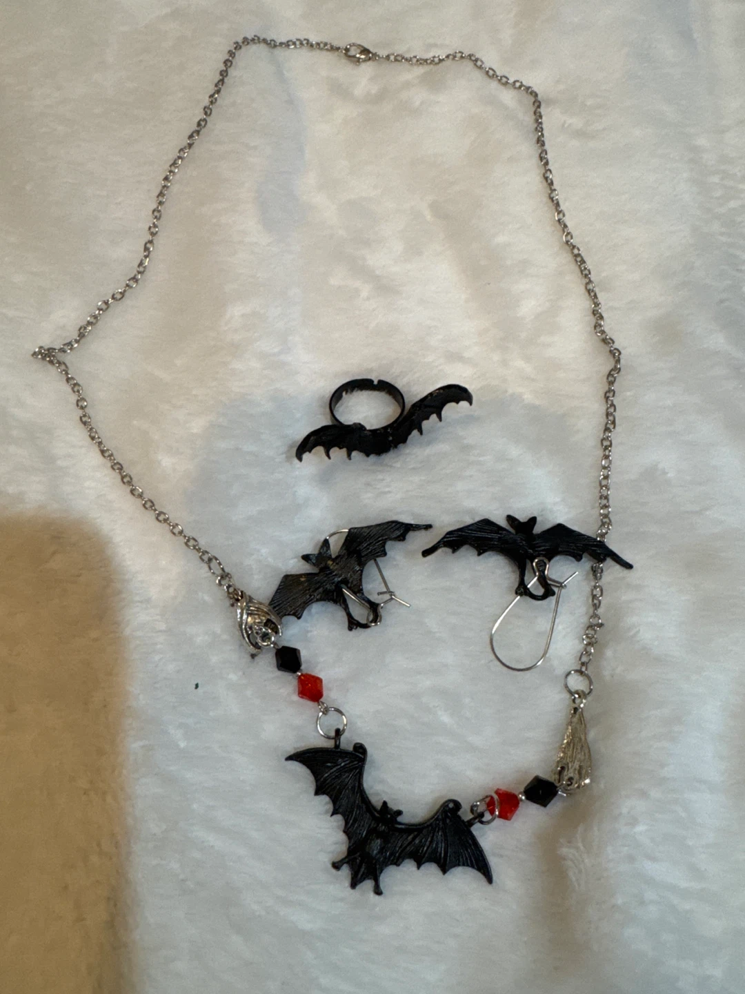 Bat Theme Jewellery Set