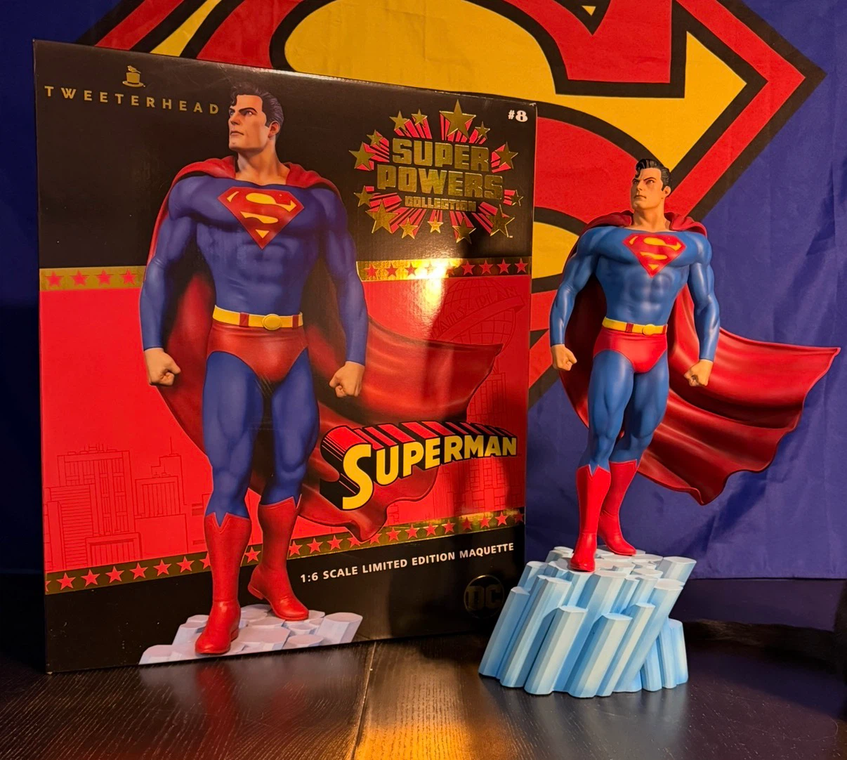 Tweeterhead Super Powers Collection Superman Maquette