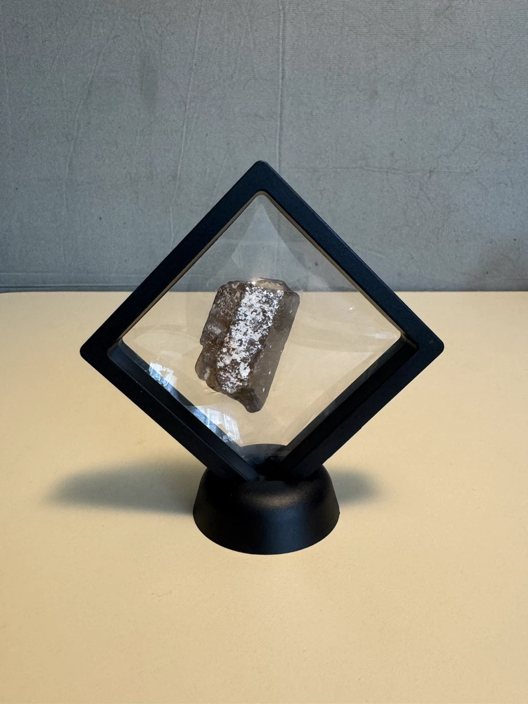 Natural Citrine Rough Specimen in Display Case - photo 5