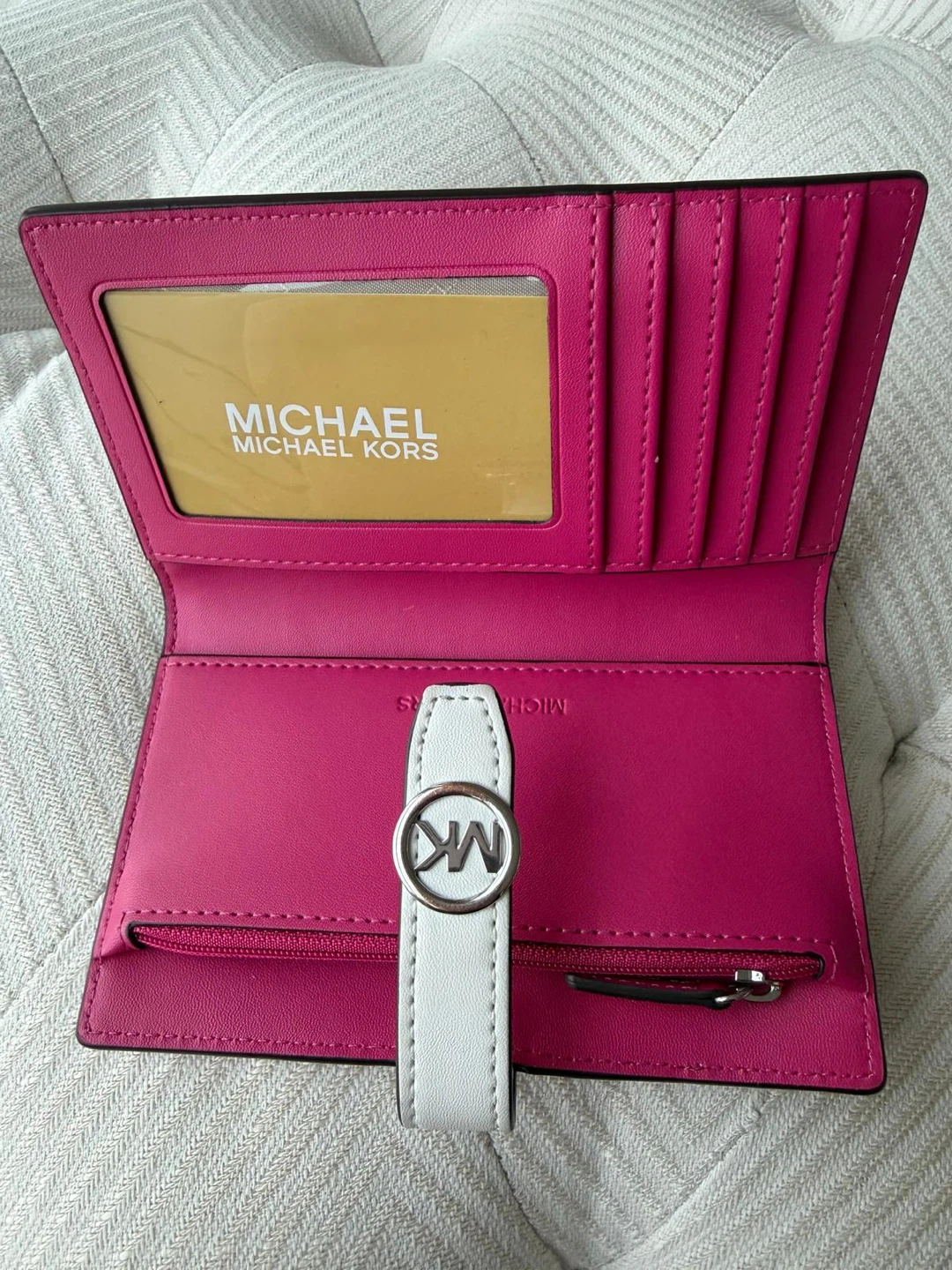 Michael Kors Pink Bi-Fold Wallet - photo 2