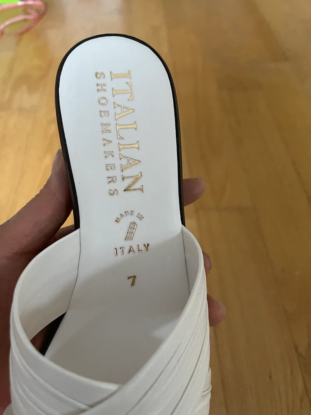 Italian Shoemakers Women's Sandals - White, Size 7 - photo 2