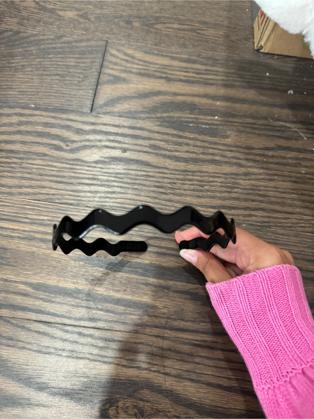 Black Wavy Headband
