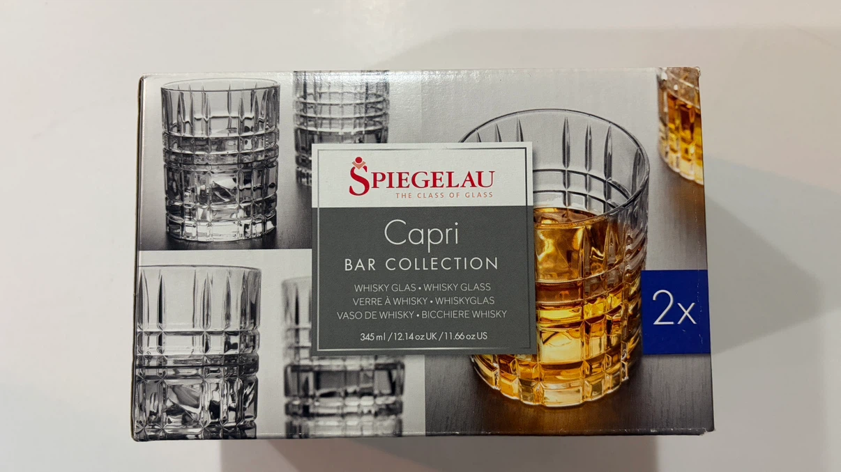 Spiegelau Capri Whisky Glass Set
