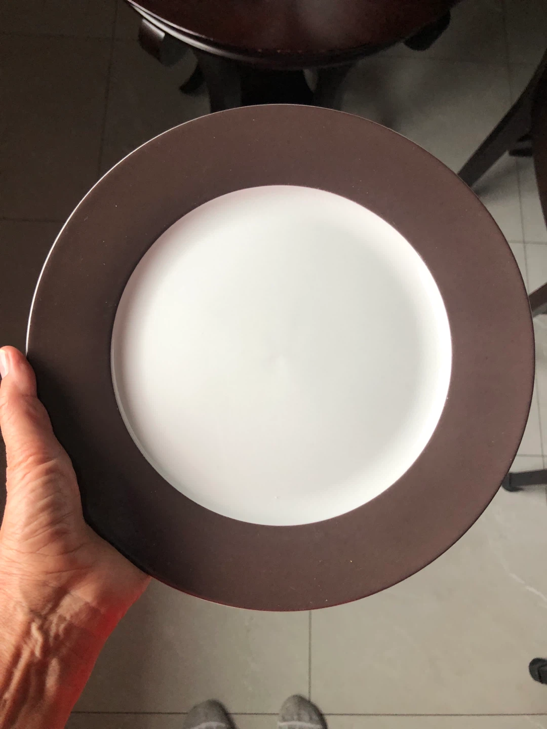 8 New diner plates and other white dishes - photo 2