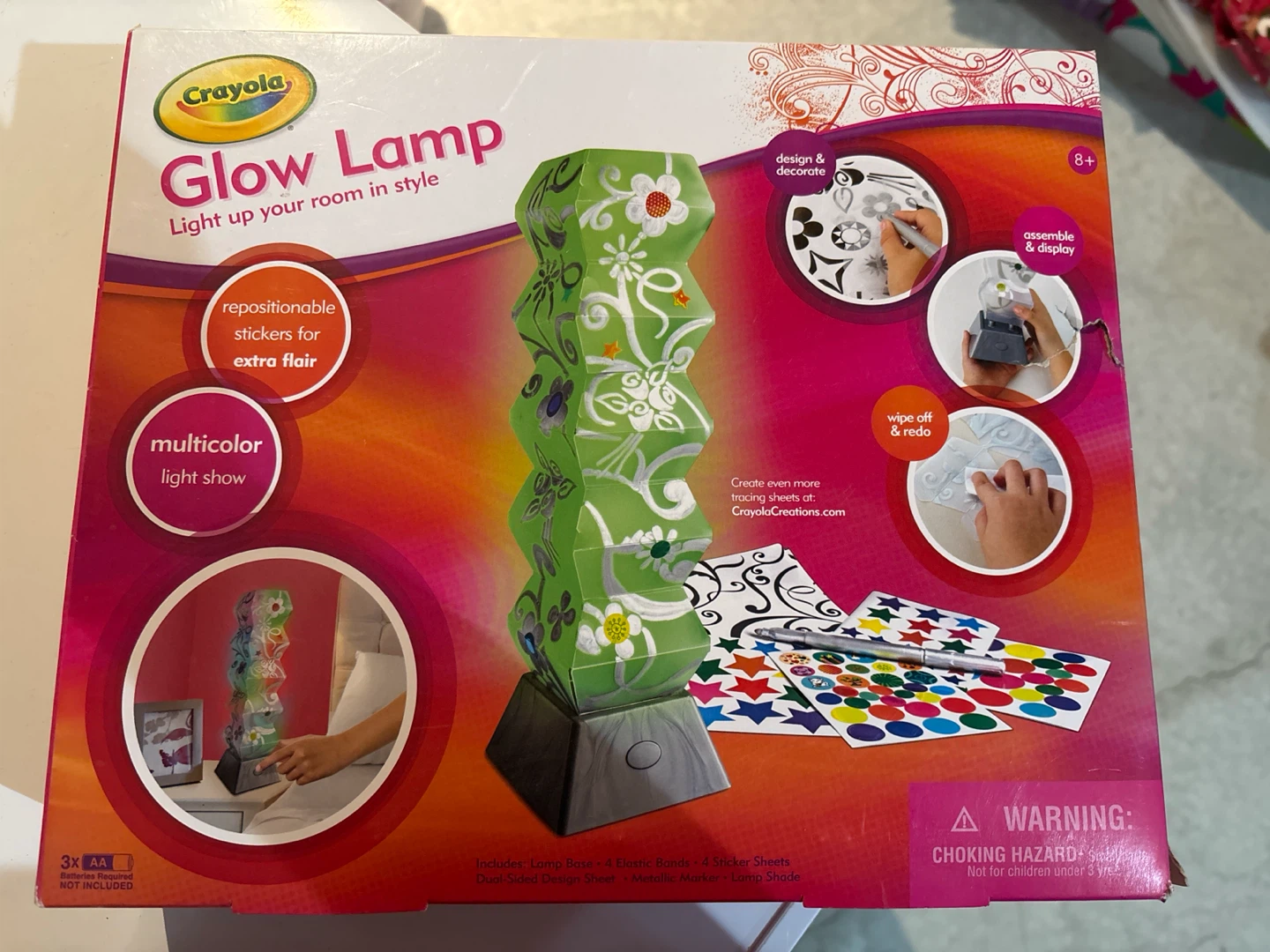 Crayola Glow Lamp Craft Kit