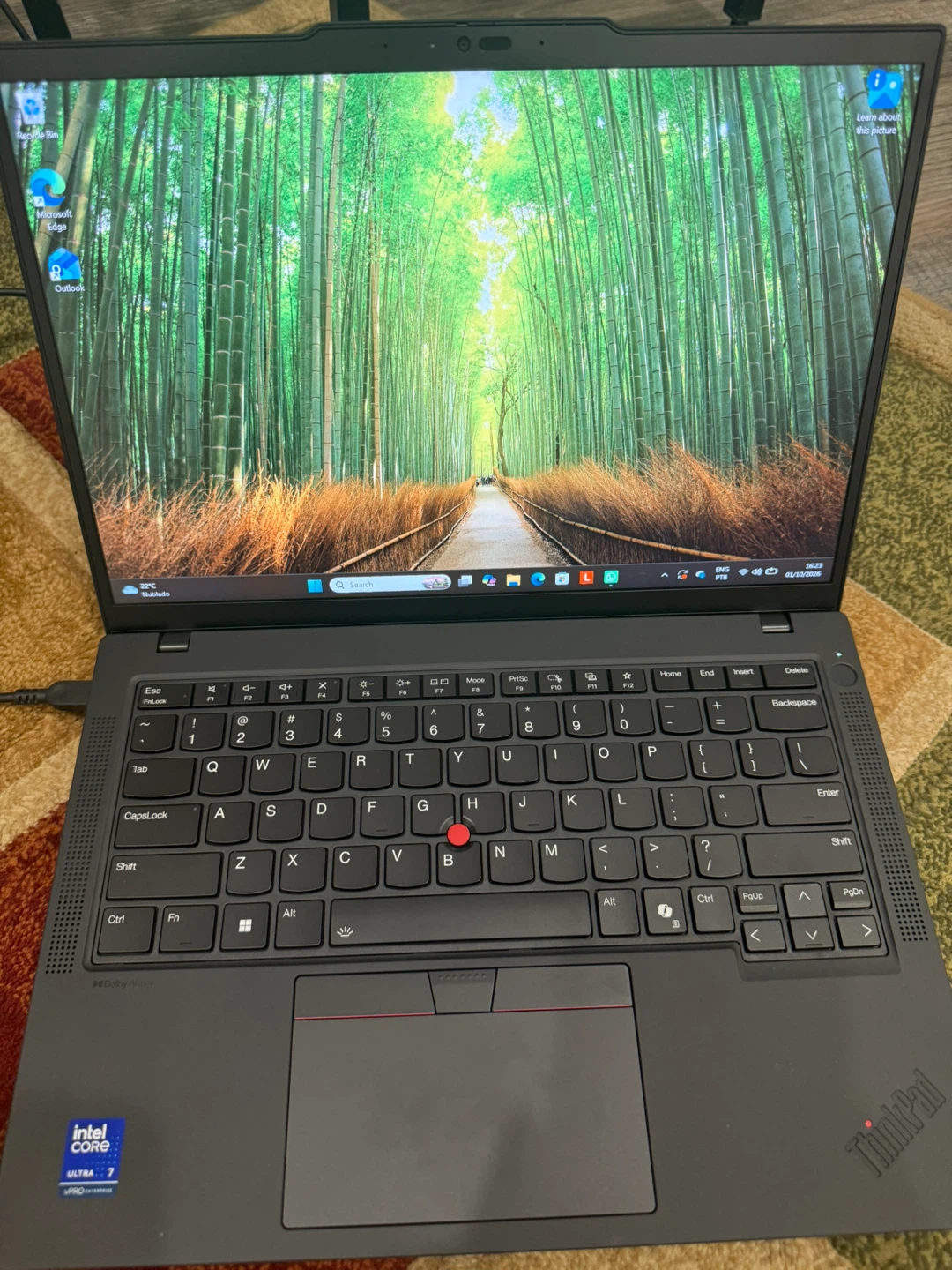 Lenovo ThinkPad Intel Core Ultra 7 Laptop - photo 5