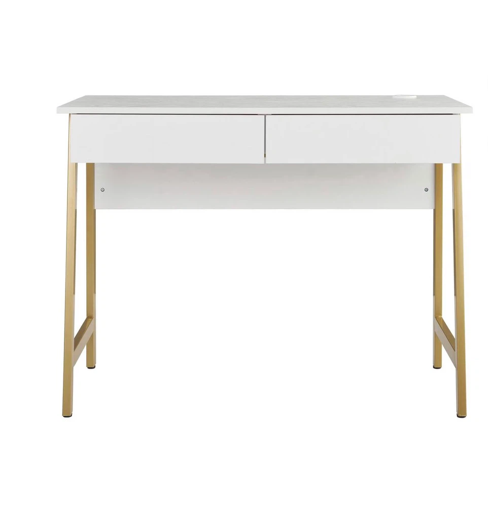 Modern Writing Desk with Two Drawers - photo 3