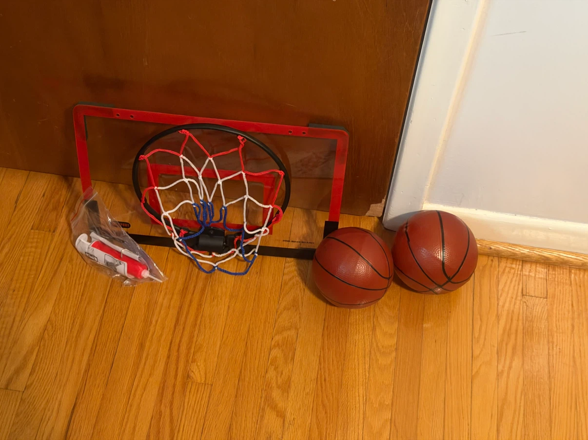 Over-the-door basketball hoop set - photo 2